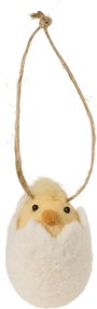 Ib Laursen Veľkonočná dekorácia Chicken / eggshell