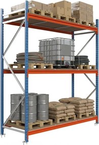 Priemyselný regál Longspan s DTD policou