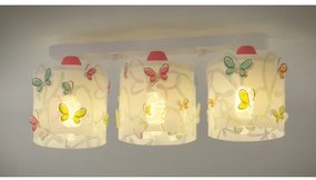 Dalber D-62143 - Detské stropné svietidlo BUTTERFLY 3xE27/60W/230V