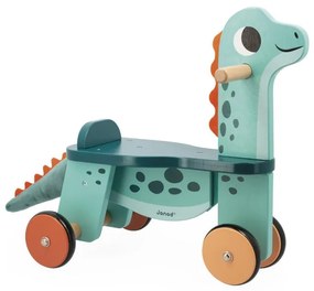 Drevené odrážadlo - dinosaurus