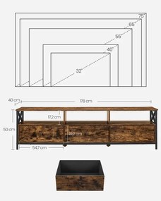 Stolík pod televízor LTV303KD01