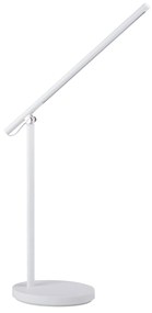 KANLUX Kancelárska LED lampa s USB portom XERO, 7W, teplá-studená biela, biela
