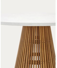 Okrúhly záhradný jedálenský stôl ø 120 cm Alcaufar – Kave Home