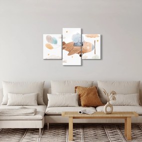 Obraz - Akvarelový slon v lietadle (90x60 cm)