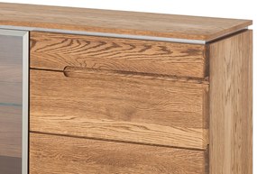 Komoda Montenegro 26 180 cm z masivu dub Rustikal