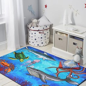 BO-MA koberce Protišmykový kusový koberec Sea world - 110x160 cm