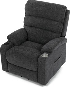 Elektrické polohovacie kreslo TV-S8348 GREY2 Farba: Sivá