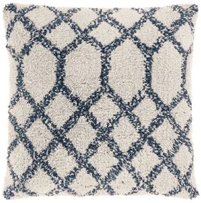 Dekoračný vankúšik MELANIE 45x45 cm, modrý