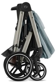 CYBEX športový kočík Balios S Lux - sky blue (silver frame)
