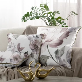 EUROFIRANY DEKORAČNÁ OBLIEČKA NA VANKÚŠ PREMIUM ROSALIA 45X45 CM KVETY