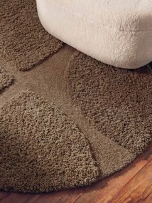 Koberec Ted Baker Lambeth hnedý kruh