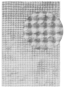 Svetlosivý umývateľný koberec 120x170 cm Bubble Grey – Mila Home