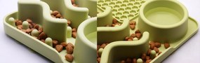 Tutumi Tutumi, podložka na lízanie jedla pre psa-mačku 368919 Green, zelená, HOM-02868