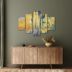 Obraz - Zlatý design (150x105 cm)