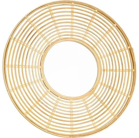 Eglo 425029 - Nástenné zrkadlo MITSUKE pr. 55 cm bambus EG425029