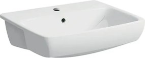 Geberit Selnova Square polozápustné umývadlo selnova 55x44 cm otvor pre batériu uprostred 501.467.00.7