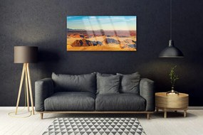 Obraz plexi Púšť nebo krajina 100x50 cm