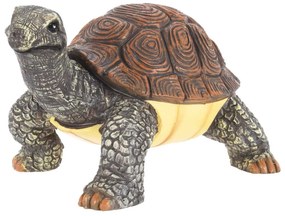 Záhradná figúrka z polyresinu Large Turtle, 19x28 cm, viacfarebná