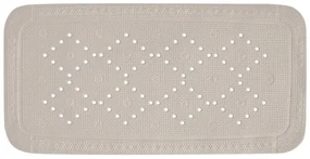 Spirella Protiskluzová podložka do vany ALASKA,svetlo hnedá, 71 x 36 cm