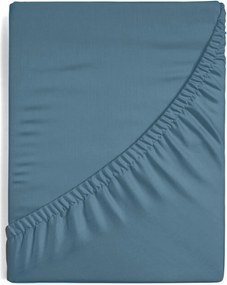 MAKOSATÉNOVÉ PRESTIERADLO DINA 160X200 CM SVETLOMODRÉ