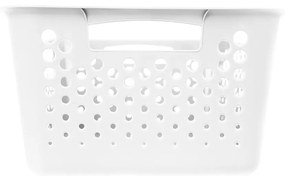 XL - Košík na organizáciu drobností, séria ARTUR, 37x26 - biely