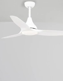 Stropný ventilátor Samoa 12.2 biele s diaľkovým ovládaním