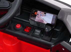 Elektrické autíčko Volkswagen ID BUZZ červené