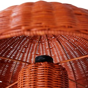 HK living Stolná lampa Rattan Coral