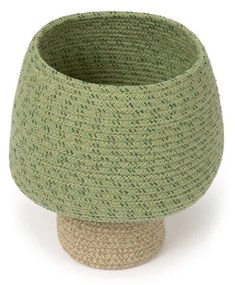 Zelený látkový detský kôš na hračky ø 25x36 cm Big Tree – Lorena Canals