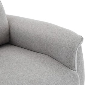 Polohovacie kreslo sivé TV-916 SIL2