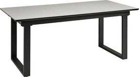 XXXLutz JEDÁLENSKÝ STÔL, sivá, čierna, 180-260/90/76 cm MID.YOU - Stoly - 000055008101