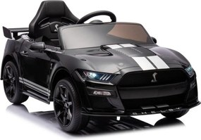 LEAN CARS Ford Mustang GT500 Shelby Black Battery Vehicle