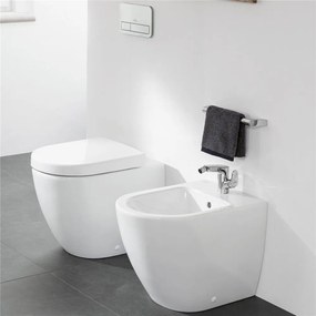 VILLEROY &amp; BOCH Subway 2.0 samostatne stojací bidet s otvorom, s prepadom, 370 x 560 mm, biela alpská, 54010001