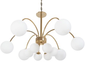 Toolight Toolight, stropné svietidlo 12xG9 APP962-12CP, zlatá lesklá, OSW-04048