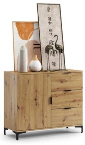 Komoda so zásuvkami LORA dub artisan