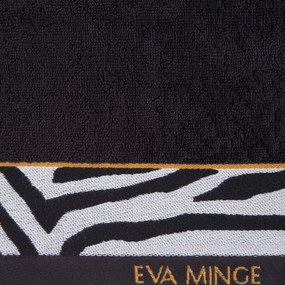 BAVLNENÝ UTERÁK EVA MINGE22 SADA 6KS 30X50 CM ČIERNA
