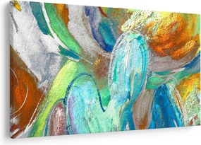 Obraz - Farebná abstrakcia (90x60 cm)