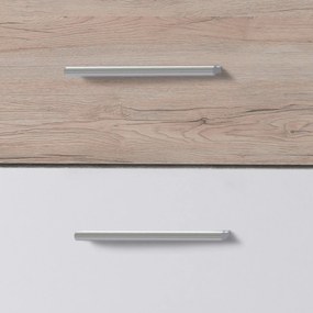 Sconto Nočný stolík MAESTRO dub sonoma/biela