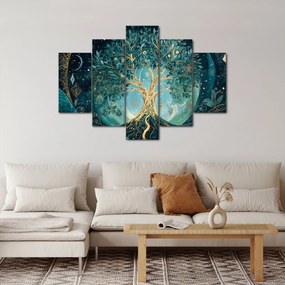 Obraz – Strom života vo vesmíre (150x105 cm)