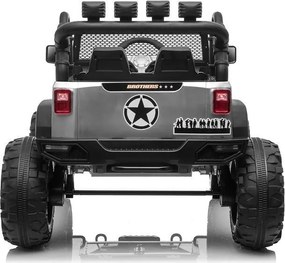 LEAN CARS Jeep JC666 Batéria Auto Strieborný lak