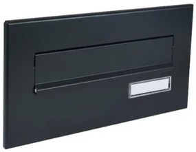 DOLS ČD-16 RAL7016 - čelná doska poštovej schránky na zamurovanie, s menovkou, antracit