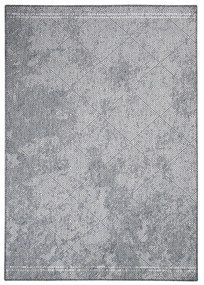 Dekorstudio Obojstranný koberec na terasu DuoRug 5845 - sivý Rozmer koberca: 80x150cm