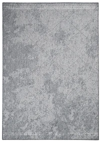 Dekorstudio Obojstranný koberec na terasu DuoRug 5845 - sivý Rozmer koberca: 200x290cm