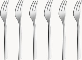 Dezertné vidličky z nehrdzavejúcej ocele Flames, 6 ks