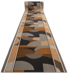 Protišmykový behúň MALIS geometrický, béžový - Výpredaj