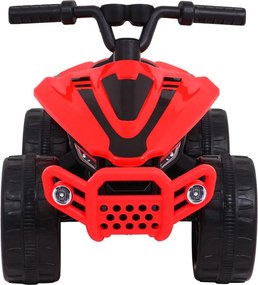 Ramiz Štvorkolka Little Monster na batérie pre najmenších červená + pohon 25W