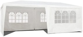 Záhradný stan 6 stenový 3x6 m - biely