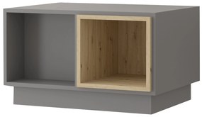 Konferenčný stolík Gabrielle 06  (dub artisan + sivá). Akcia -20%. Vlastná spoľahlivá doprava až k Vám domov. 1071429
