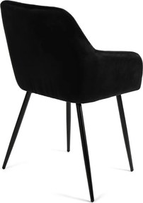 Noela Jedálenský set ROBUL 140 + 4x stolička SIENA čierna