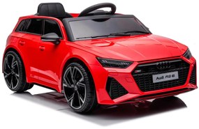 Elektrické autíčko Audi RS 6 červené